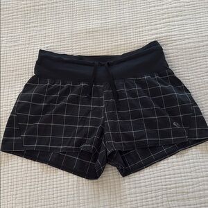 Mountain Hardwear Black Plaid Running Shorts *Final
Price*